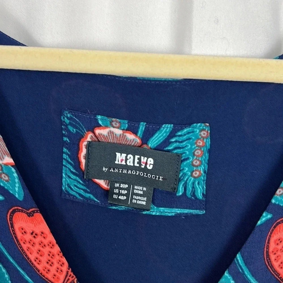 Anthropologie Maeve PHILOMENA Maxi Dress Size 16P - Picture 3 of 16